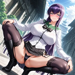 [AI Generated] Saeko Busujima #1