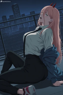 [Digital Waifu Gallery] Power - Chainsaw Man [AI Generated]