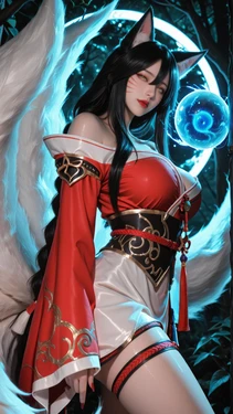 [Smilesheep] LoL Ahri [AI Generated]