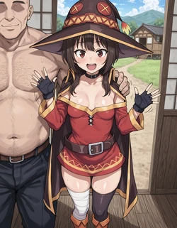 [TSUMESAKA] Megumin (Konosuba) [160P] [AI Generated]