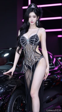Lanmio9334 - Cobweb Dress (Patreon) (AI Generated)