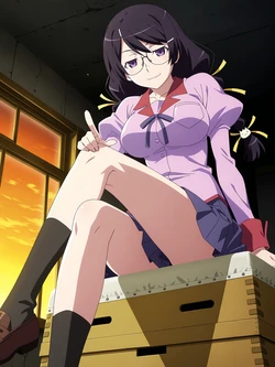 [Kurohime] 羽川翼 [AI Generated]