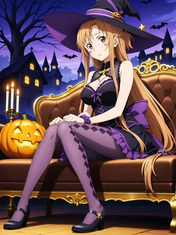 [Kurohime] アスナ（ハロウィン）[AI Generated]