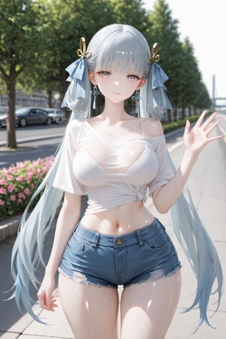 [bright sky] Jinhsi - Wuthering Waves (Patreon) [AI Generated]