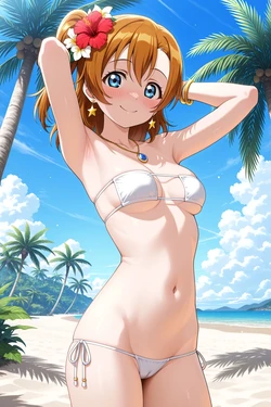[YANN] Paradiso - Honoka Kosaka (Part 1 - AI Generated)