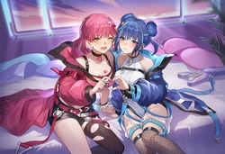 [MeowThree] Evil★Twins Ki-sikil & Lil-la (Yu-Gi-Oh!) (118p) [AI Generated]