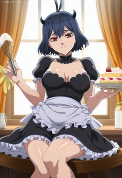 [SecreArt] Secre Swallowtail x Asta [AI Generated]