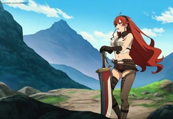 [SecreArt] Eris Greyrat - Mushoku Tensei [AI Generated]