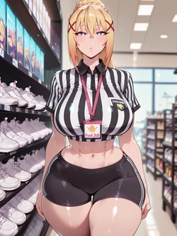 [LewdWaifuLaifu] Went to buy sneakers but Darkness was offering more than a discount (Patreon) [AI Generated]