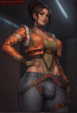 [TheCoomjurer] Futa Panam Palmer  [AI Generated]