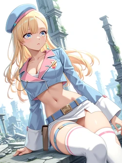 [Kyonkanie (Pantyless)] Yugure - Dusk Beyond the End of the World [AI Generated]