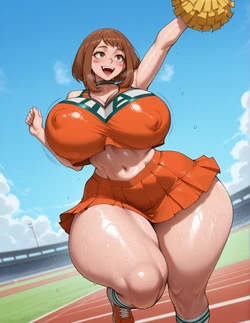 [Ambiguous Imagination] Ochaco Uraraka X BBC! [AI Generated]