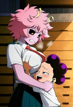 [ani-ani]mineta+3α ashido[AI Generated]