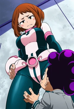[ani-ani]mineta+11α uraraka[AI Generated]