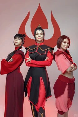 alex ouroboros, lady shekki, ailinkori - Azula, Mai and Ty Lee