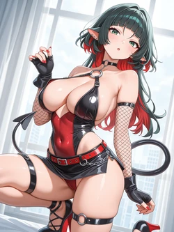 [Kyonkanie (Pantyless)] Jane Doe - Zenless Zone Zero [AI Generated]