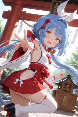 [Chisato] Granadair the Hypnotic Shrine Maiden / Brown Dust 2  [AI Generated]