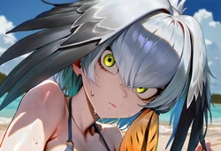 [MOKIIIMOKIII] Shoebill (Kemono Friends) [AI Generated]