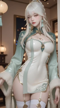 [Smilesheep] ZiBai-Genshin [AI Generated]