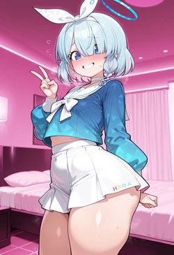 [nankoai] Arona -アロナ(Blue Archive)-req-default.uniform-lovehotel-gb-BBC-NTR-recording (Patreon) [AI Generated]