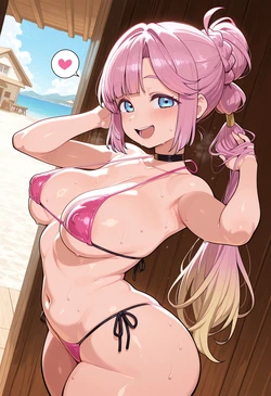 [nankoai] Hime Anyoji -安養寺 姫芽-bikini-house.beach-BBC- (Patreon) [AI Generated]