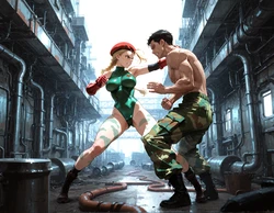 Various Characters (Cammy, Clare, Purple Girl) [AI Generated]