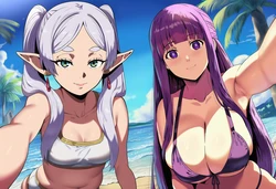 Noberu - Frieren & Fern after the adventure (Patreon) [AI Generated]