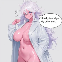 [t t] Android 21 Absorption (Dragon Ball Z) [AI-Generated]