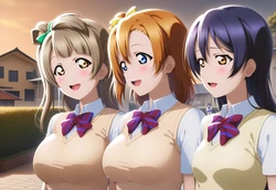 SEN-HWA - Mrs. Kousaka & Honoka (AI Generated)