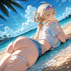 [Miyu] Lynae (Peppermint): Beach Days [AI Generated]