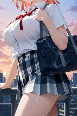 [oden] 結衣をつかまえて [AI Generated]