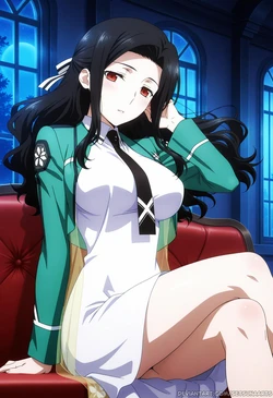 [Setsuna] Saegusa Mayumi (七草真由美) | The Irregular at Magic High School (Extras) [AI Generated]