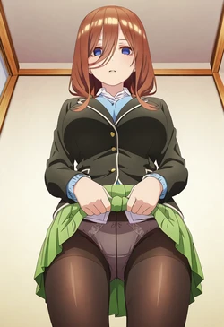 [悲しいサイ/Sad Rhinoceros/KanashiiSai] Miku Nakano 中野三玖 [AI Generated]