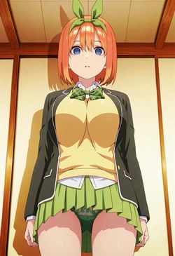 [悲しいサイ/Sad Rhinoceros/KanashiiSai] Yotsuba Nakano 中野四葉 [AI Generated]