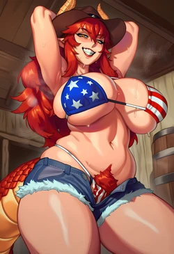 Cowgirl Zentreya (Morrianon) [Ai Generated]