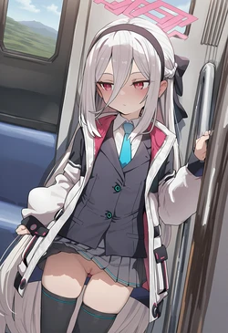 [Chisato] 痴漢電車 ケイ [AI Generated]