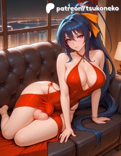 [TsukoNeko] Akeno Himejima (High School DxD) [AI Generated]