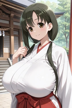 (nsd) Iwato Kasumi 石戸霞 (saki) [AI Generated]