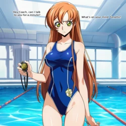 [TsarAi] [Request] Shirley's Special Training (Code Geass) [AI Generated]