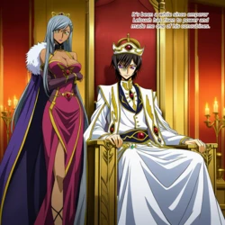 [TsarAi] [Request] Emperor Lelouch's Harem (Code Geass) [AI Generated]