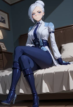 [DavionCoreArt] Winter Schnee (RWBY) (AI Generated)