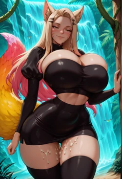 [LeagueWaifus] Ahri Kda [AI Generated]
