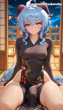 [TsukoNeko] Ganyu (Genshin Impact) [AI Generated]