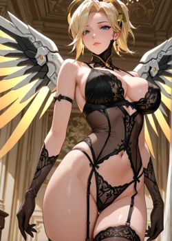 [KALA AI NSFW] Mercy (overwatch) [AI Generated]