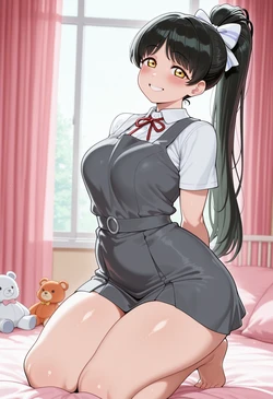 [nankoai] Ren Hazuki-葉月恋 -req-uniform-pink.bedroom-indoors-pt2- (Patreon) [AI Generated]