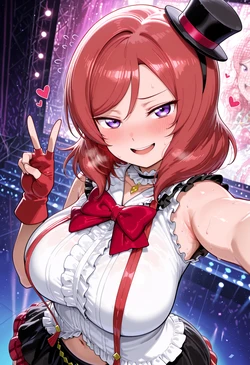 [nankoai] Maki Nishikino-西木野真姫-stage.idol-outdoors-recording (Patreon) [AI Generated]