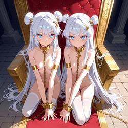 [白い物質] Dia Viekone - Enslaved Series - Servicing Royalty (Sekai Saikou) [Ai Generated]