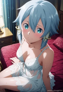 [AIusagichan] ソードアート・オンライン 朝田 詩乃 Sword Art Online Shino Asada [AI Generated]