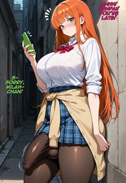 [nim nim] Thoughtful Kouhai~! [AI Generated]