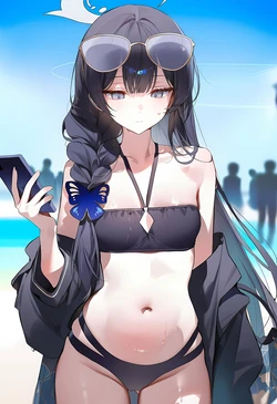 [aPaper] [BLUE ARCHIVE] Kisaki SWIMSUIT BWC 413p (Patreon) [AI Generated]